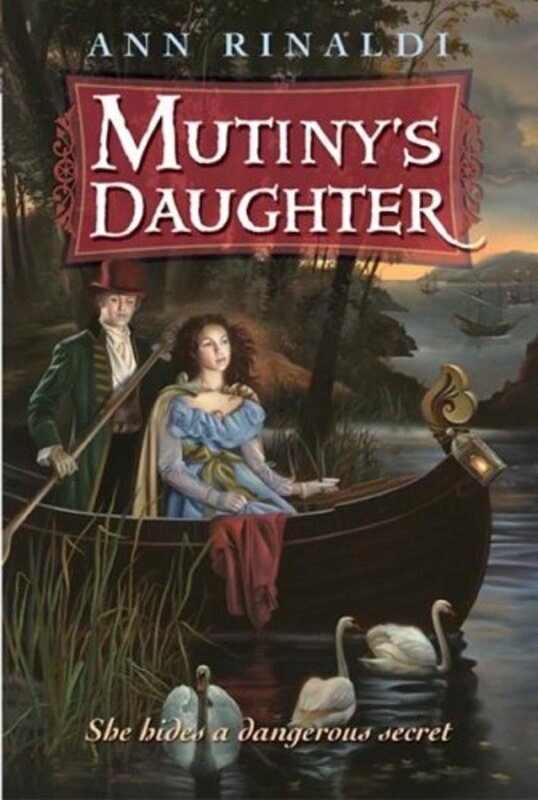 Book cover for "Mutiny's Daughter" by Ann Rinaldi