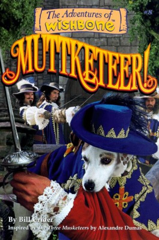 Book cover for "Muttketeer!" by Bill Crider