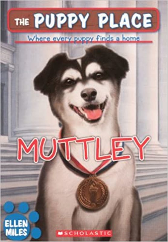 Book cover for "Muttley" by Ellen Miles