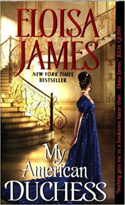 Book cover for "My American Duchess" by Eloisa James
