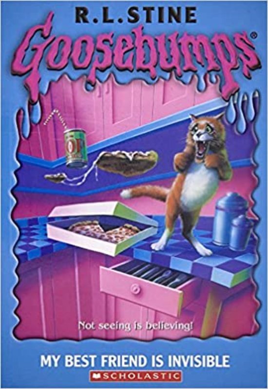 Book cover for "My Best Friend Is Invisible" by R.L. Stine