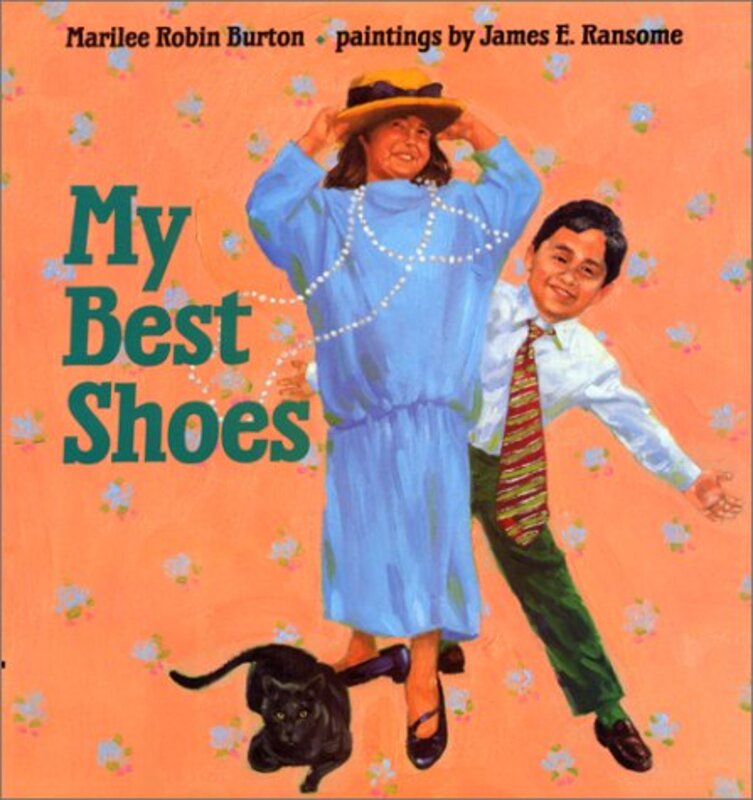 Book cover for "My Best Shoes" by James E Ransome