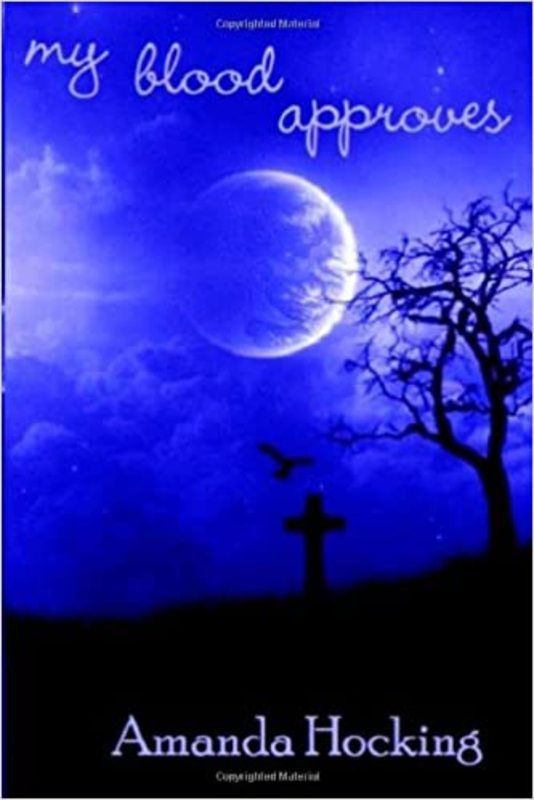 Book cover for "My Blood Approves" by Amanda Hocking