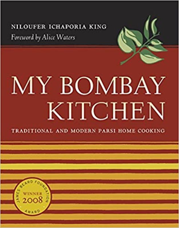 Book cover for "My Bombay Kitchen" by Niloufer Ichaporia King