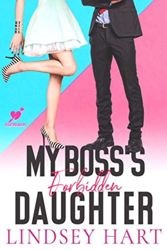 Book cover for "My Boss's Forbidden Daughter" by Lindsey Hart