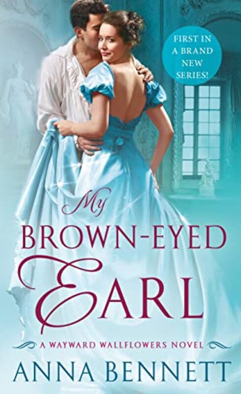Book cover for "My Brown-Eyed Earl" by Anna Bennett