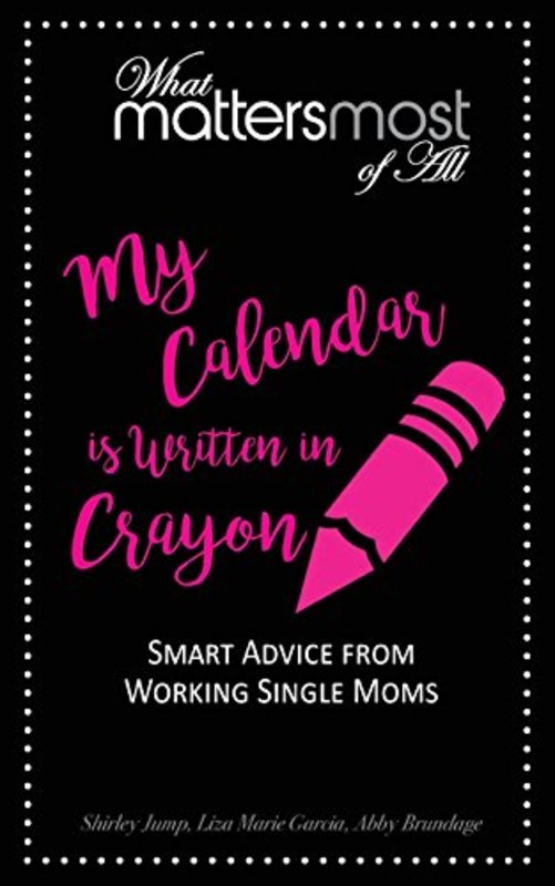 Book cover for "My Calendar Is Written in Crayon" by Shirley Jump