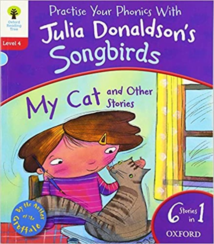 Book cover for "My Cat" by Julia Donaldson