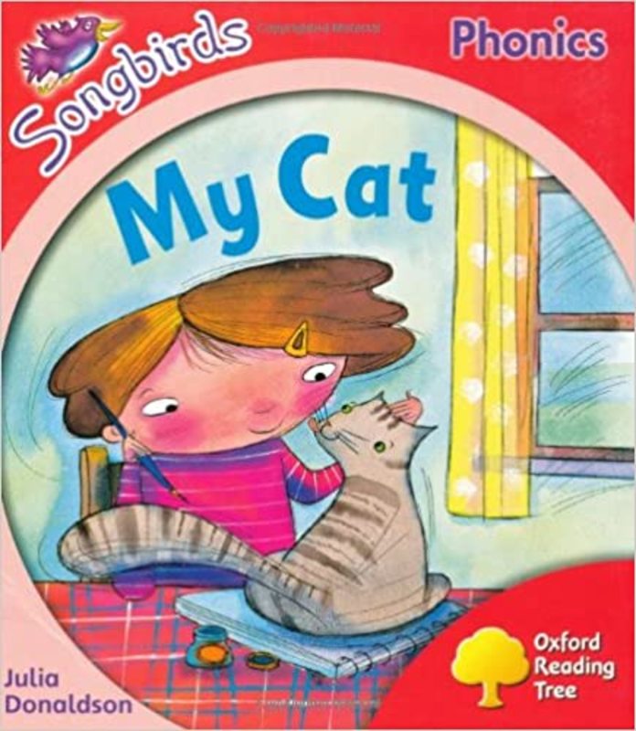 Book cover for "My Cat" by Julia Donaldson