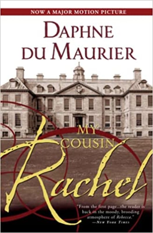 Book cover for "My Cousin Rachel" by Daphne du Maurier