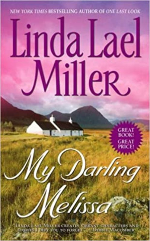 Book cover for "My Darling Melissa" by Linda Lael Miller