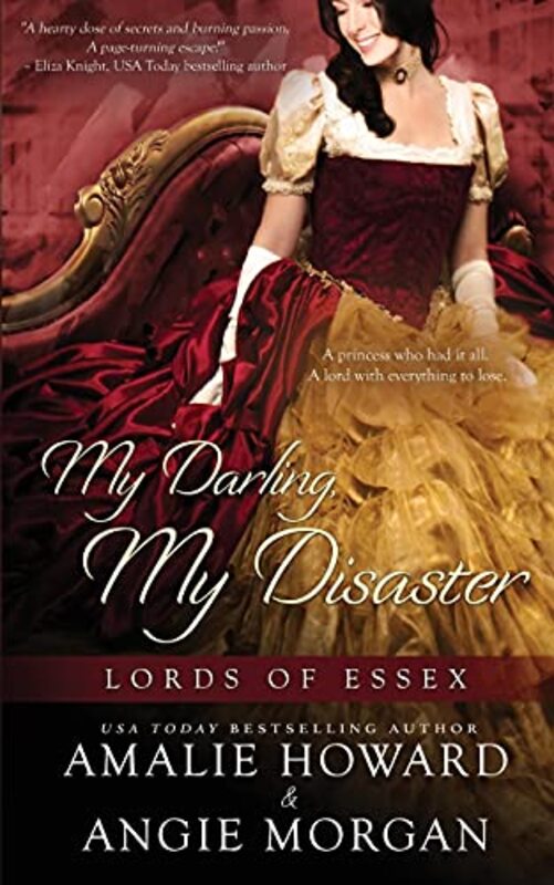 Book cover for "My Darling, My Disaster" by Amalie Howard
