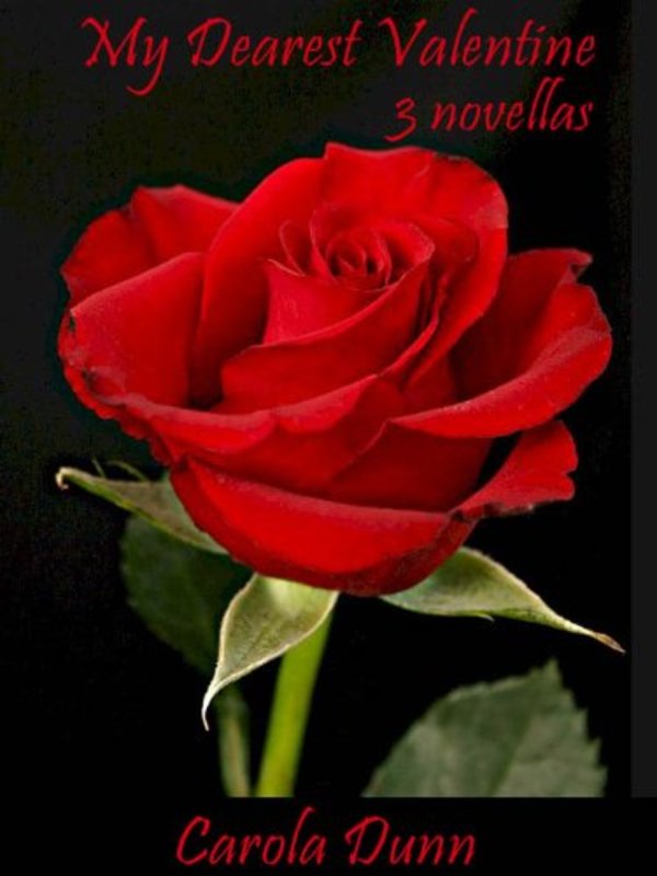 Book cover for "My Dearest Valentine" by Carola Dunn