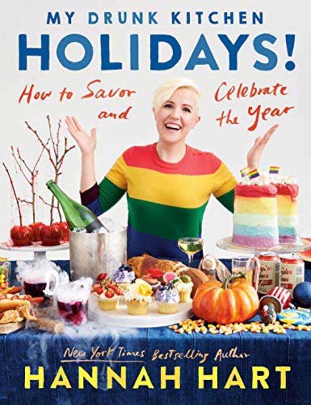 Book cover for "My Drunk Kitchen Holidays!"