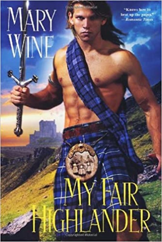 Book cover for "My Fair Highlander" by Mary Wine