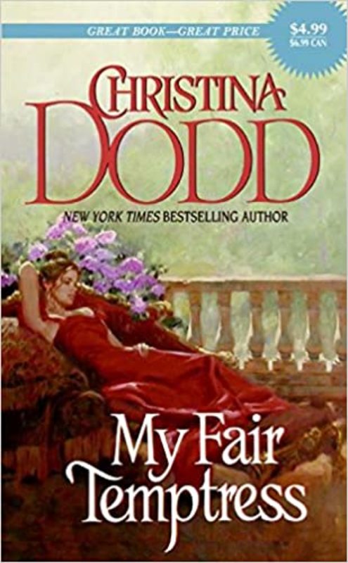 Book cover for "My Fair Temptress" by Christina Dodd
