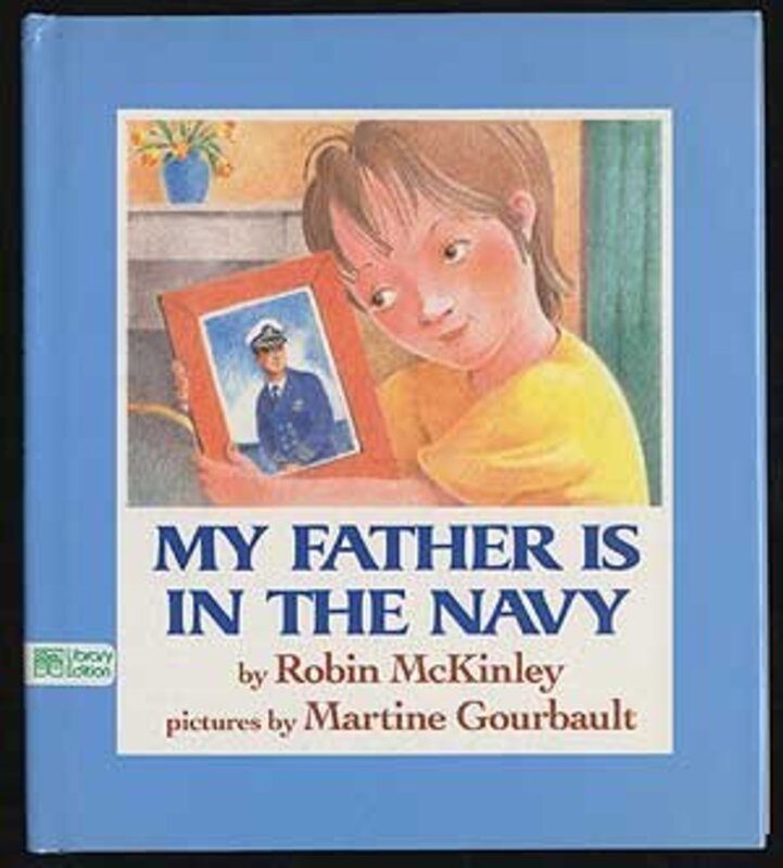 Book cover for "My Father is in the Navy" by Robin McKinley