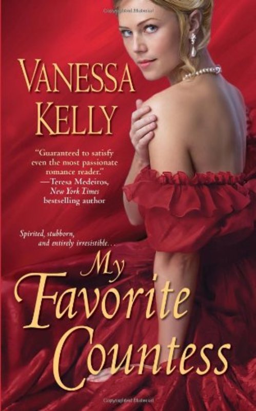 Book cover for "My Favorite Countess" by Vanessa Kelly
