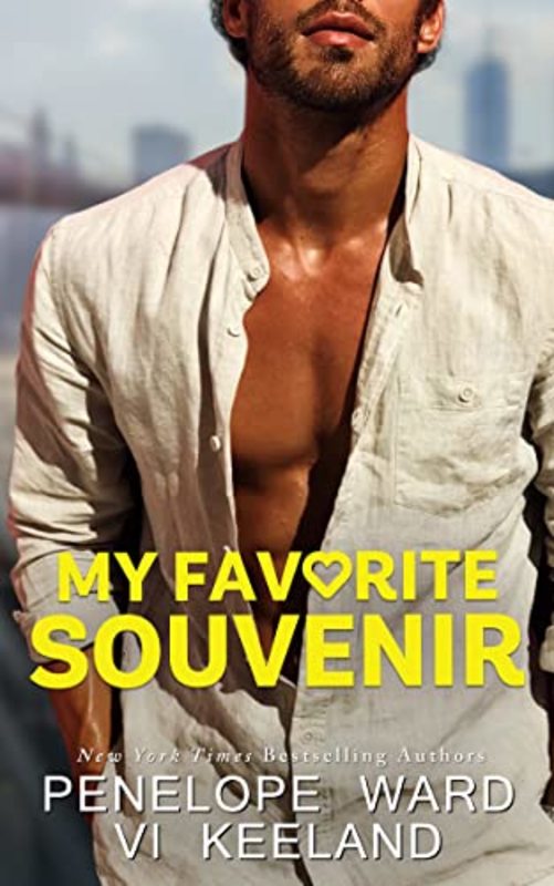 Book cover for "My Favorite Souvenir" by Penelope Ward