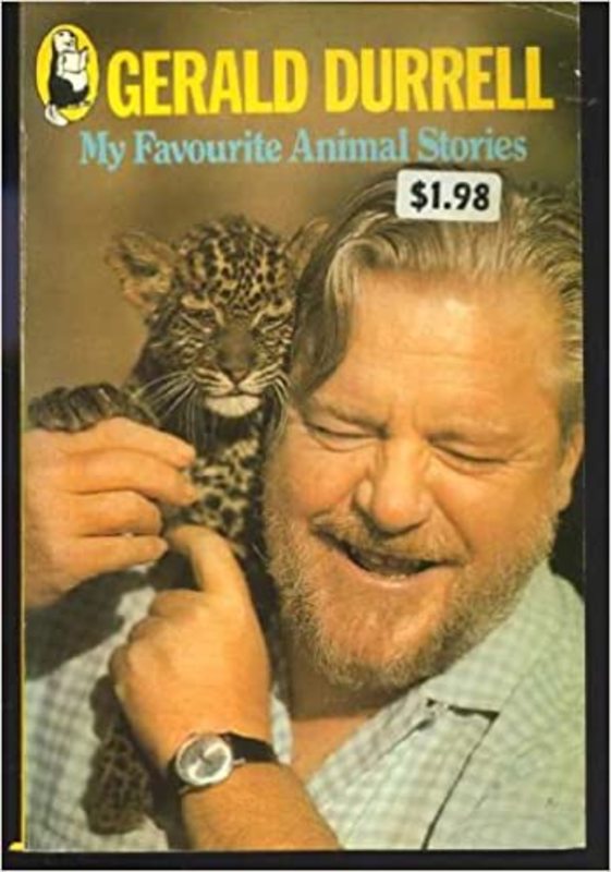 Book cover for "My Favourite Animal Stories" by Gerald Durrell