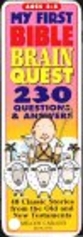Book cover for "My First Bible Brain Quest" by Melody Carlson