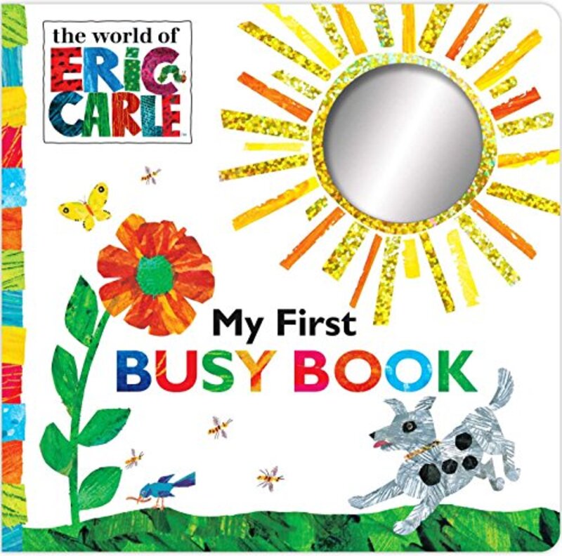 Book cover for "My First Busy Book" by Eric Carle