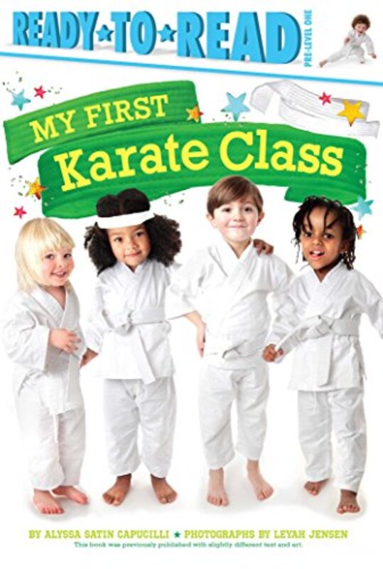 Book cover for "My First Karate Class" by Alyssa Satin Capucilli
