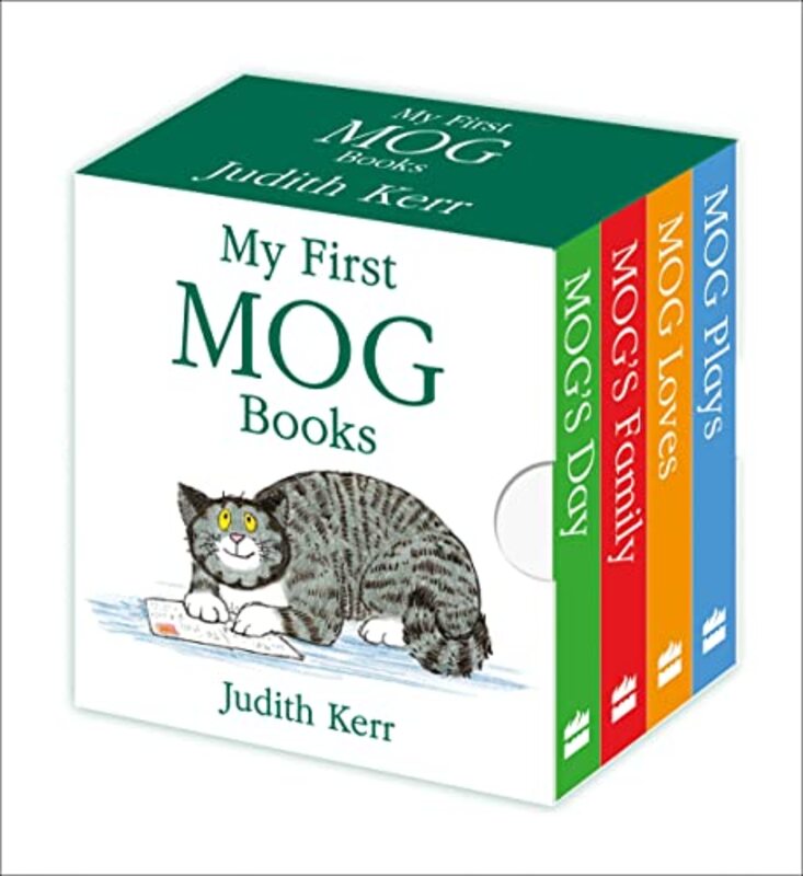 Book cover for "My First Mog Books" by Judith Kerr