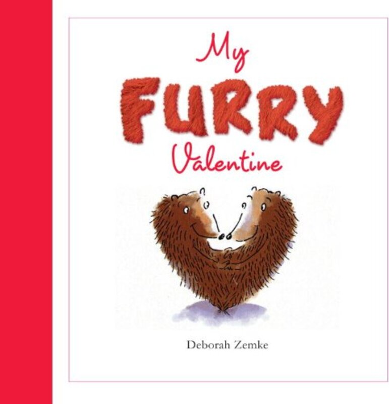 Book cover for "My Furry Valentine" by Deborah Zemke