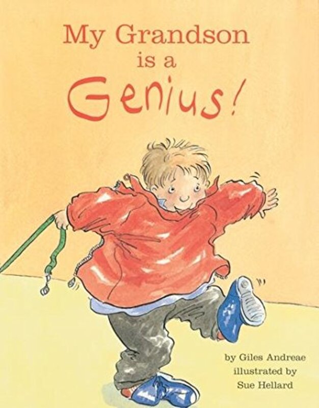 Book cover for "My Grandson Is A Genius" by Giles Andreae
