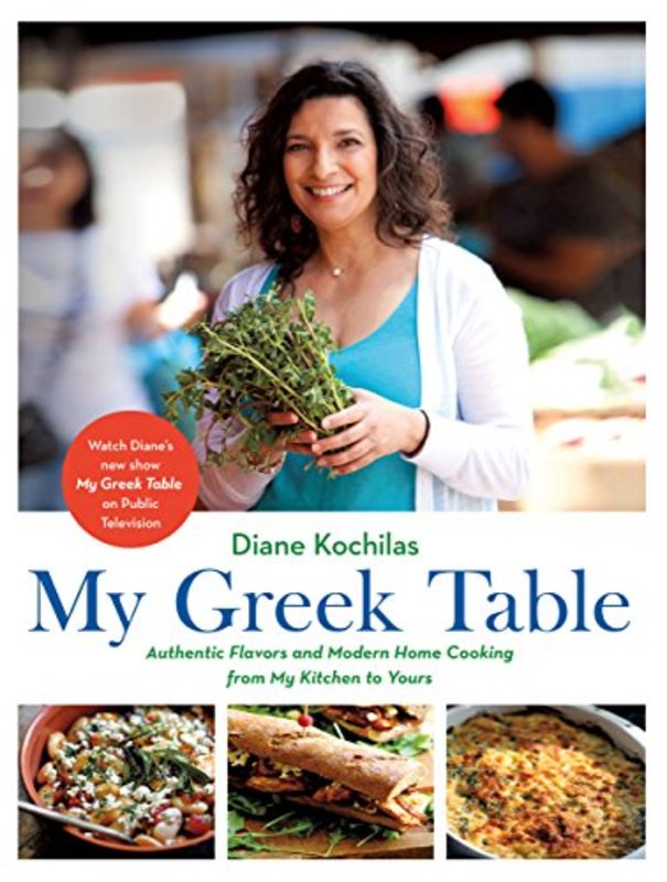 Book cover for "My Greek Table" by Diane Kochilas