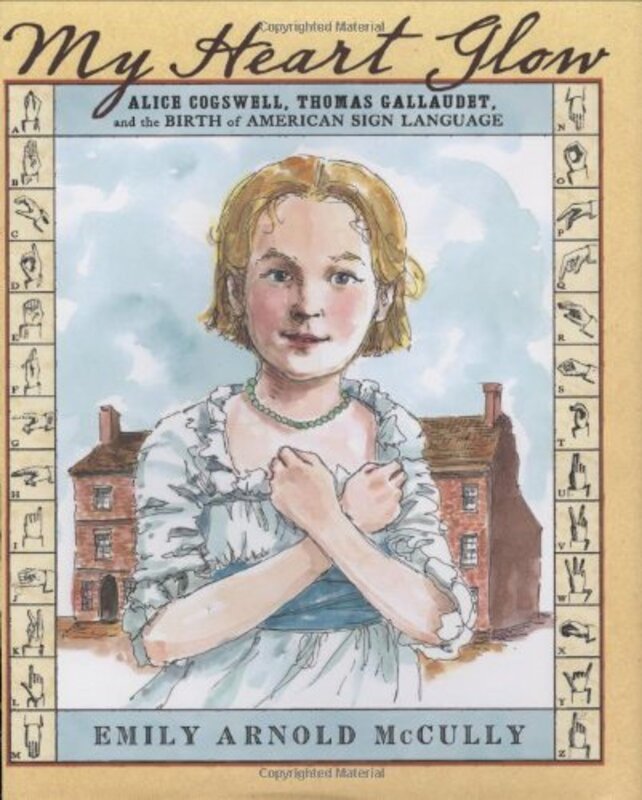 Book cover for "My Heart Glow" by Emily Arnold McCully