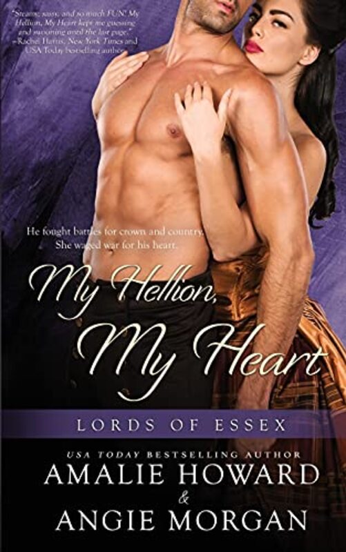Book cover for "My Hellion, My Heart" by Amalie Howard