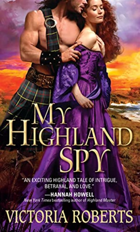 Book cover for "My Highland Spy" by Victoria Roberts