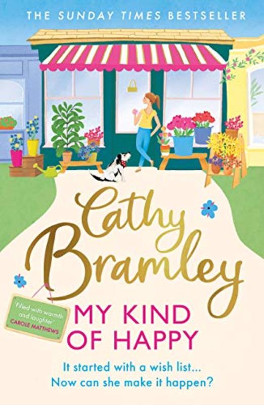 Book cover for "My Kind of Happy" by Cathy Bramley
