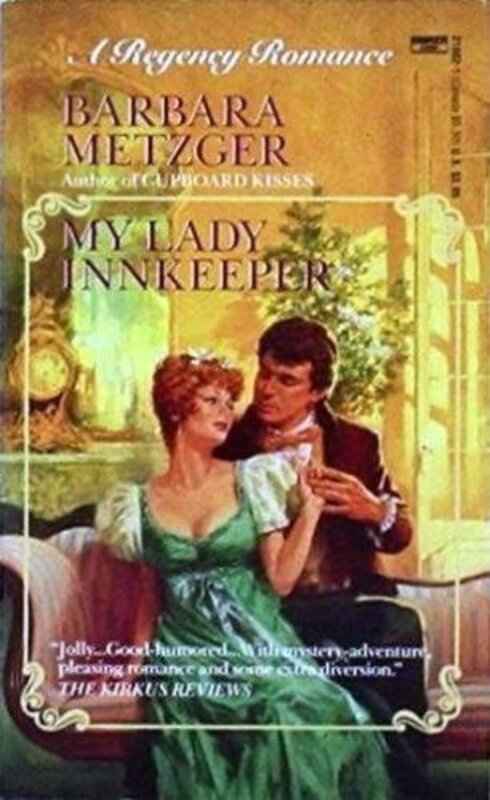 Book cover for "My Lady InnKeeper" by Barbara Metzger