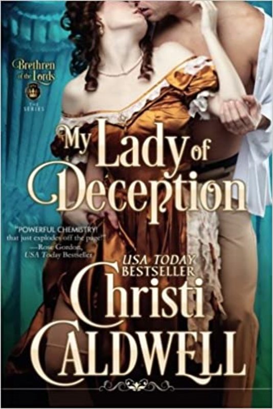 Book cover for "My Lady of Deception" by Christi Caldwell