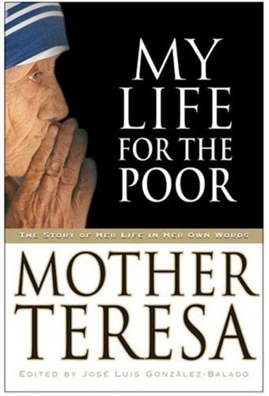 Book cover for "My Life for the Poor" by Mother Teresa