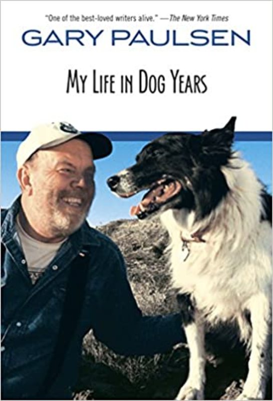 Book cover for "My Life in Dog Years" by Gary Paulsen