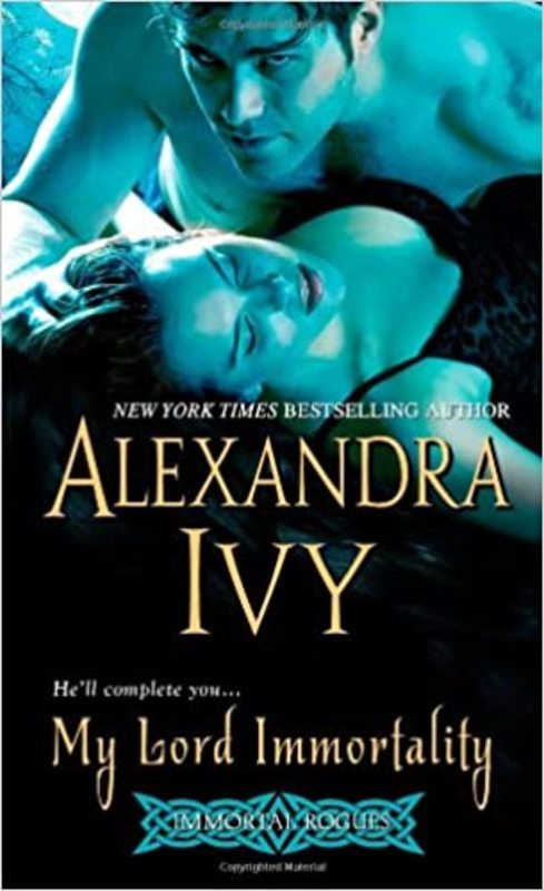 Book cover for "My Lord Immortality" by Alexandra Ivy