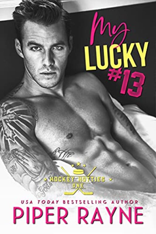 Book cover for "My Lucky #13" by Piper Rayne