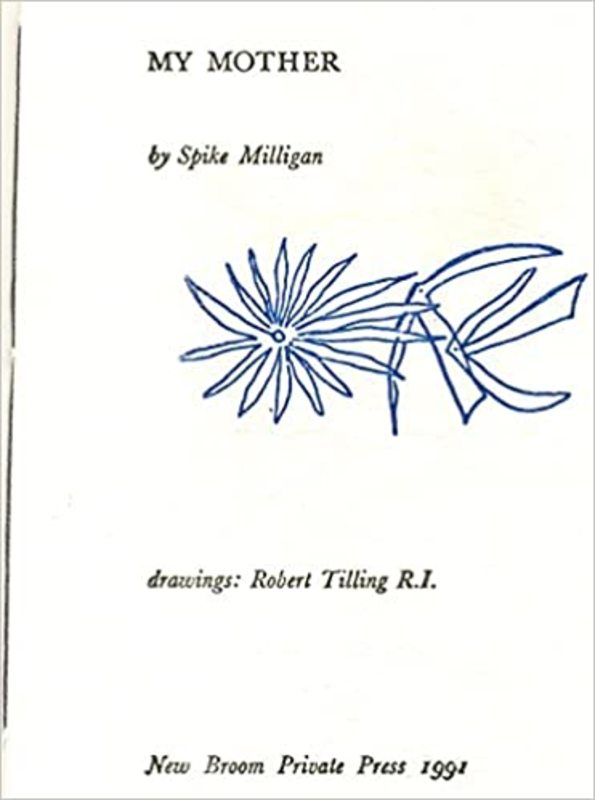 Book cover for "My Mother" by Spike Milligan