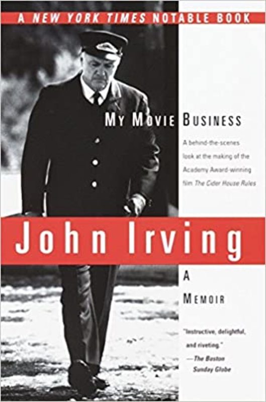 Book cover for "My Movie Business" by John Irving