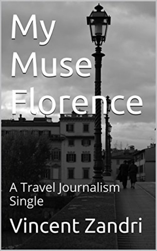 Book cover for "My Muse Florence" by Vincent Zandri