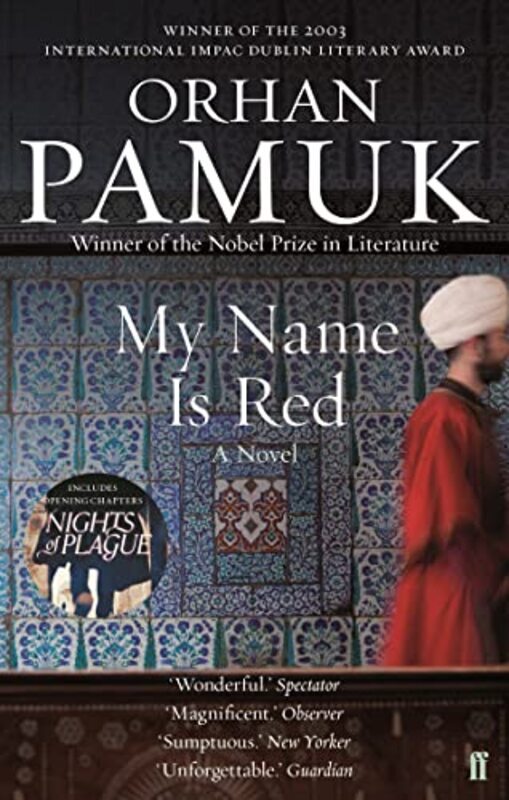 Book cover for "My Name Is Red" by Orhan Pamuk