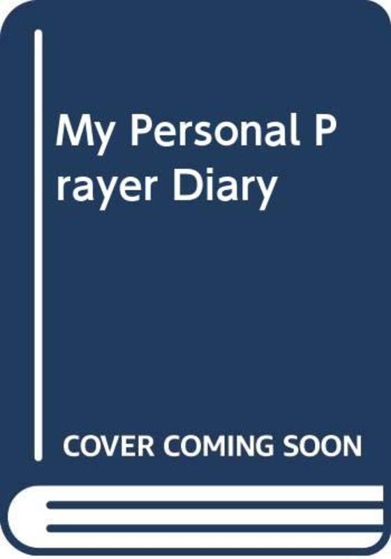 Book cover for "My Personal Prayer Diary" by Catherine Marshall