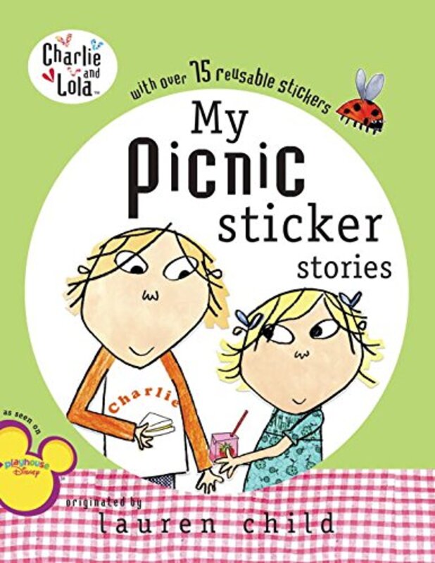 Book cover for "My Picnic Sticker Stories" by Lauren Child