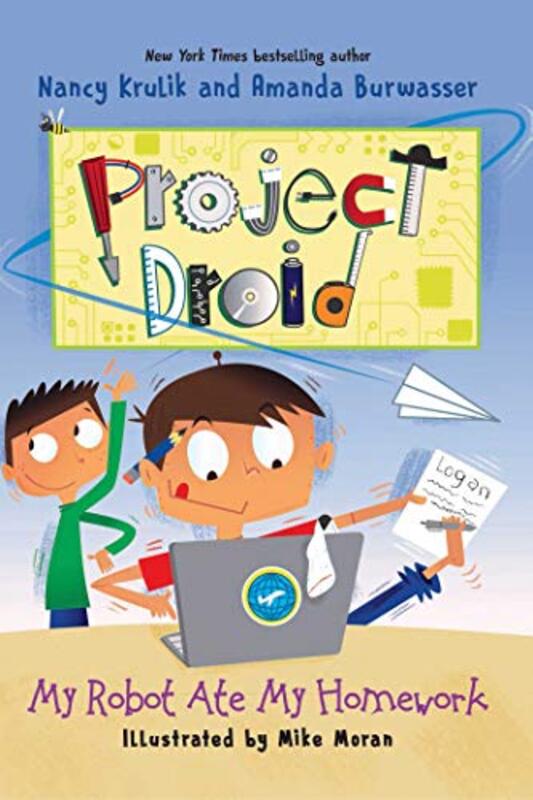 Book cover for "My Robot Ate My Homework" by Nancy Krulik