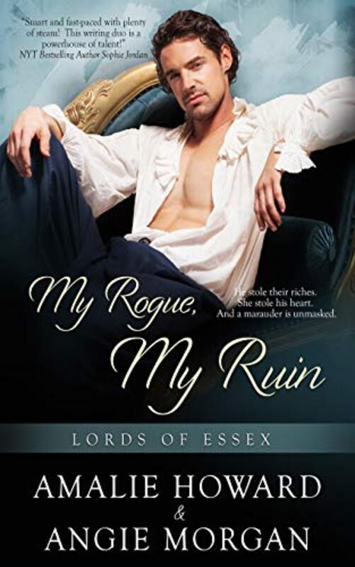 Book cover for "My Rogue, My Ruin" by Amalie Howard