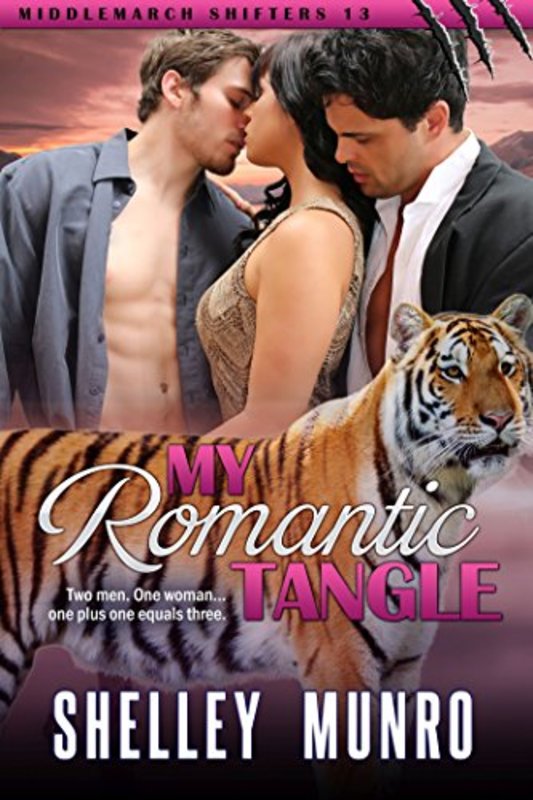 Book cover for "My Romantic Tangle" by Shelley Munro